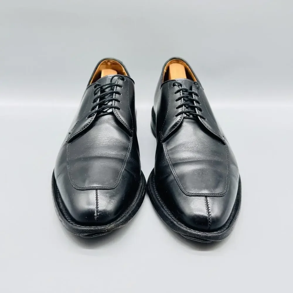 Allen Edmonds Shoes Men 10 Black Delray Leather Dress Oxford Casual Comfort USA
